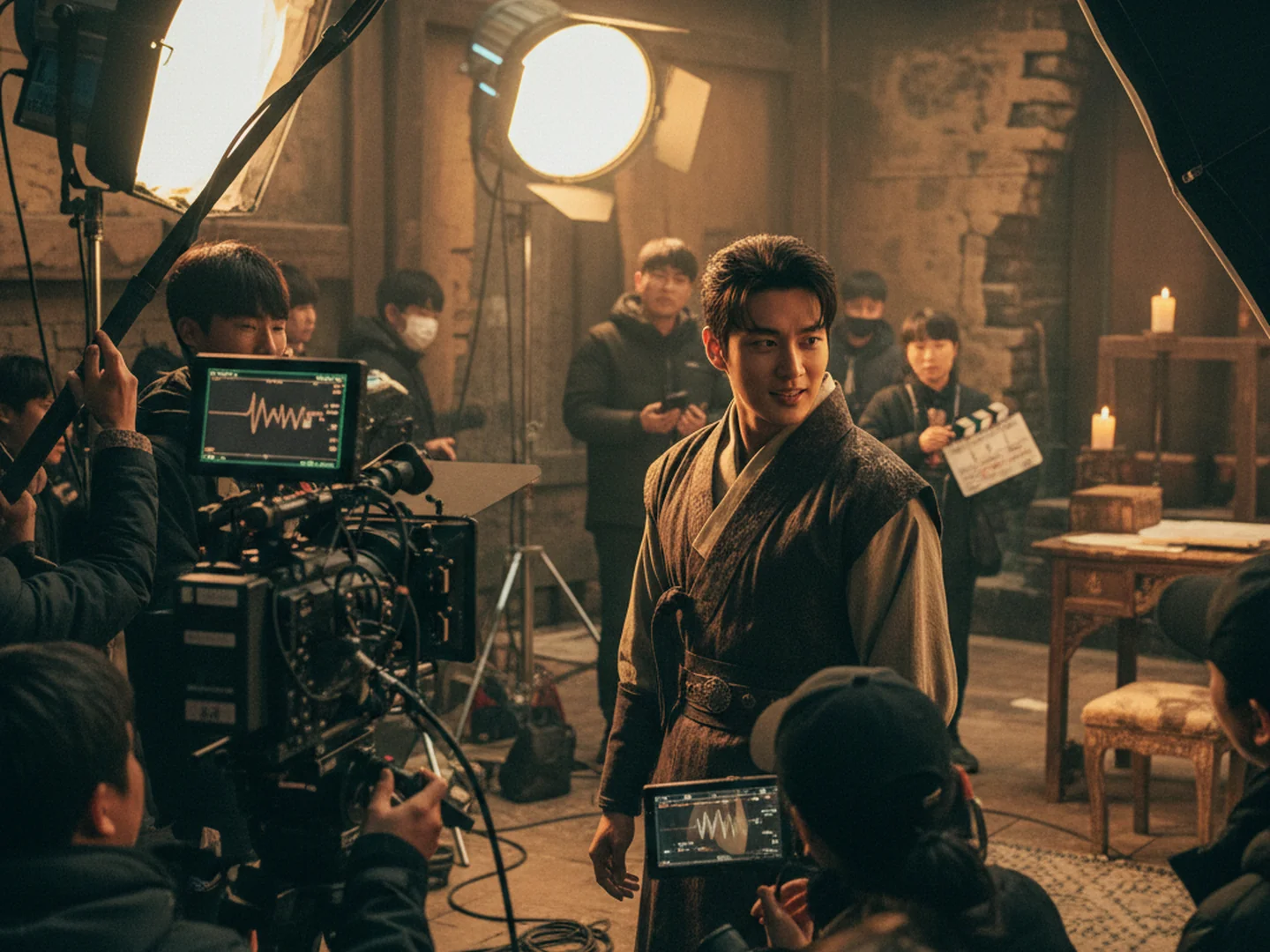 화려한 날들 촬영종료04